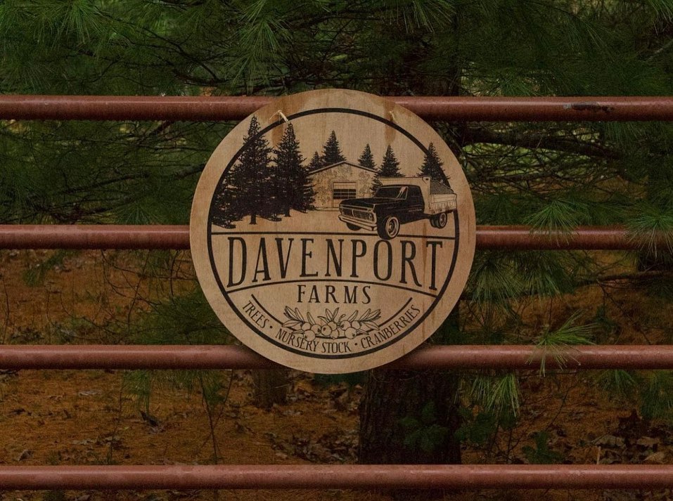Davenport Farms — the tree farm and nursery of John G. Sears & Son in Brewster, Cape Cod
