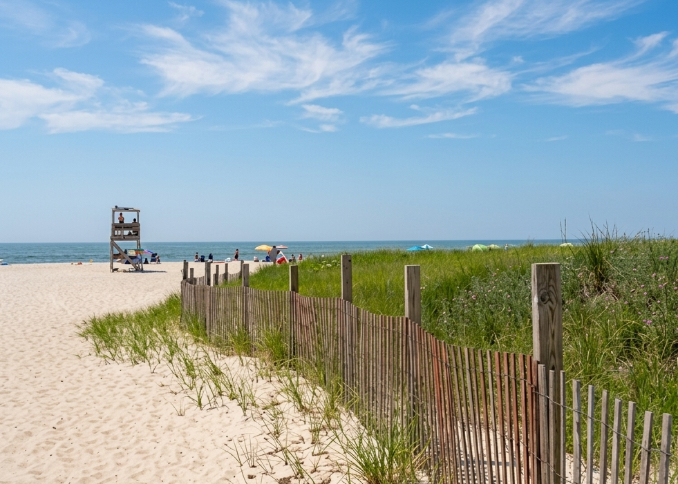 Seagull Beach in West Yarmouth MA