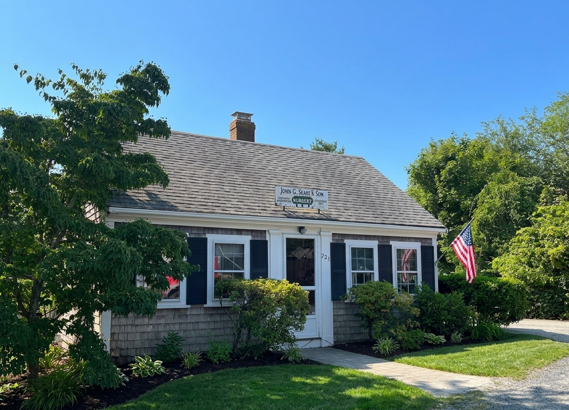 John G. Sears & Son landscaping headquarters at 221 Old Main Street in South Yarmouth MA