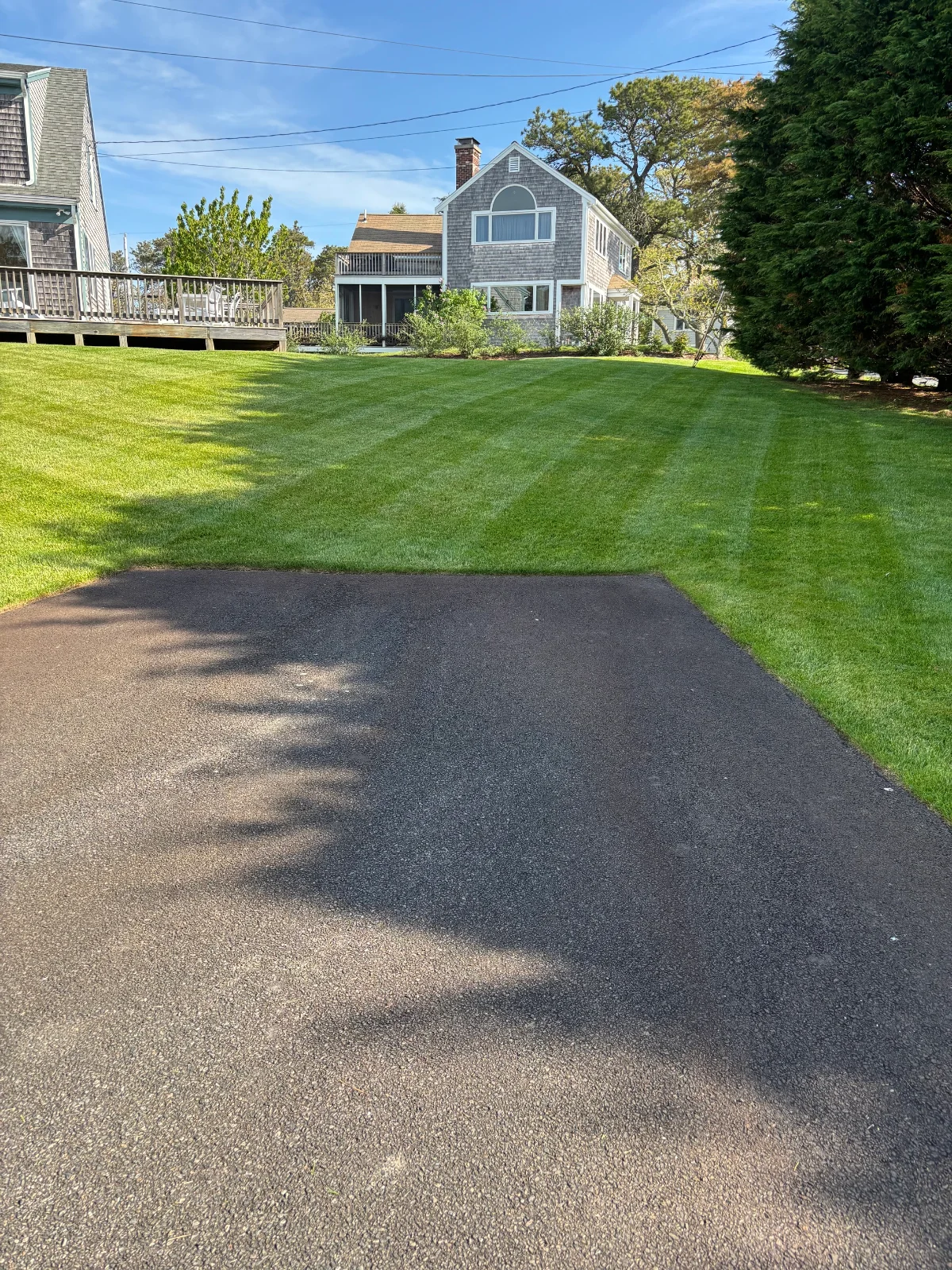 Driveway landscaping in Chatham MA