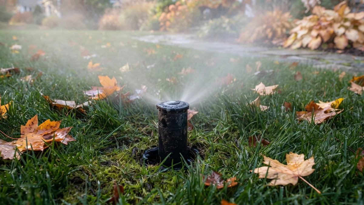 When to shutdown your irrigation system