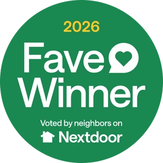 2026 Nextdoor Fave Winner — voted by neighbors on Nextdoor