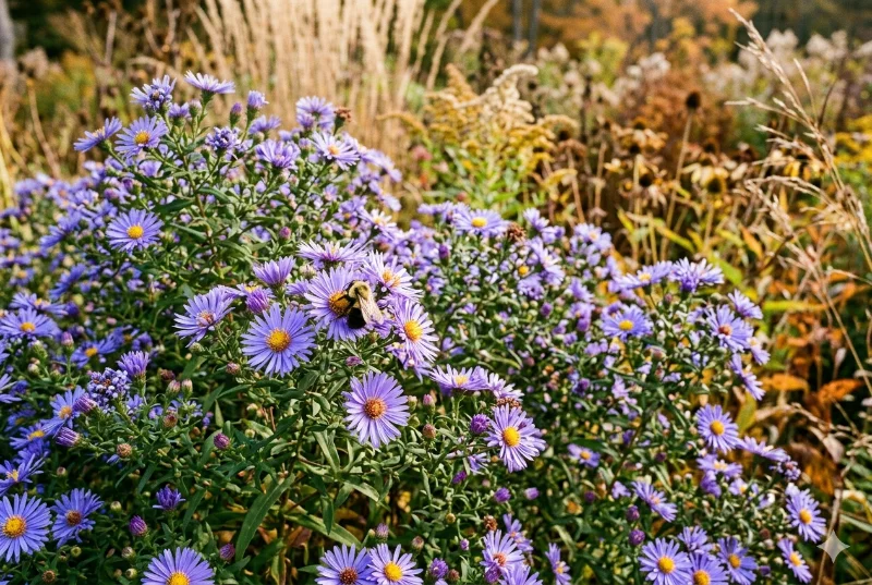 New England Aster (Symphyotrichum novae-angliae)
