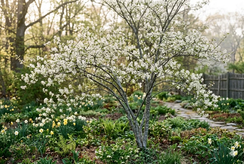 Serviceberry (Amelanchier canadensis)