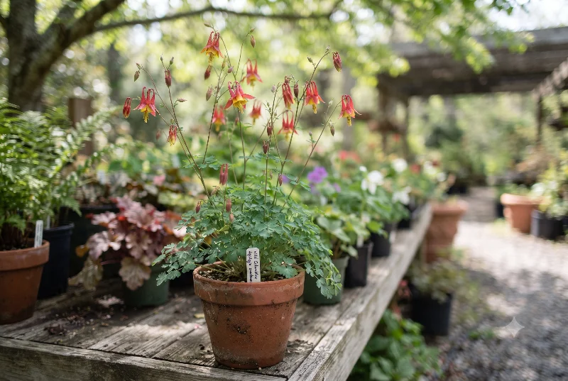 Wild Columbine (Aquilegia canadensis)