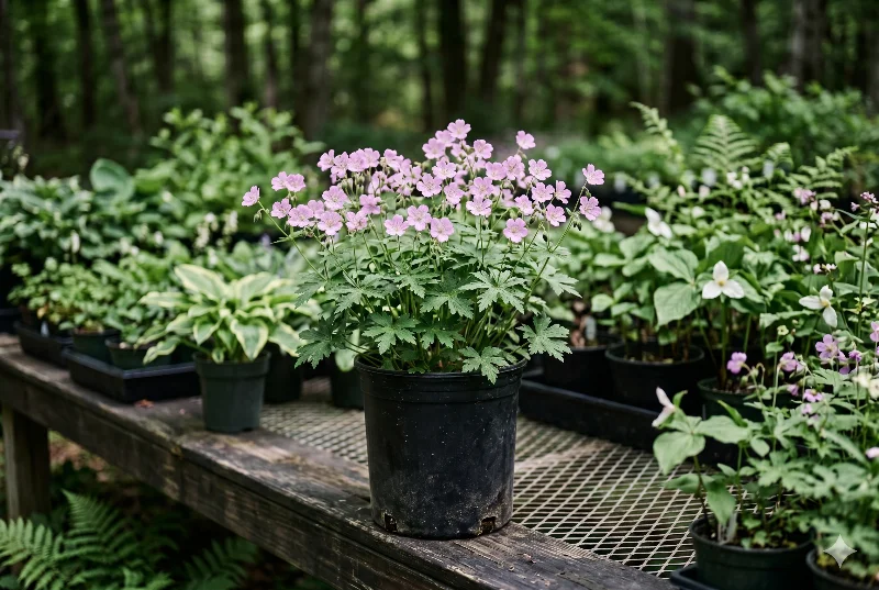 Wild Geranium (Geranium maculatum)